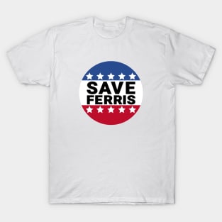 Ferris Bueller's Day Off Save Ferris T-Shirt